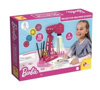 Lisciani - Barbie Projector Drawing School - Jouet Éducatif à Tracer et Colorier pour Enfants Dès 4 Ans - Kit Créatif Dessin LED - Activité sans Écran ni Tablette - Motricité Fine & Imagination