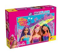 Lisciani - BARBIE Puzzle Maxifloor - 60 Pièces - Puzzle Double Face 70x50 cm - Pour Enfants Dès 4 Ans - Stimule la Réflexion, la Créativité et la Coordination
