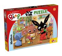 Lisciani - BING - Puzzle au Supermarché - 24 Pièces - Pour Enfants dès 3 Ans - Puzzle 35x25 cm - Développe la Réflexion et la Dextérité - Fabriqué en Italie