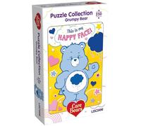 Lisciani - Care Bears Grumpy Bear - Puzzle 250 Pièces - Dès 7 Ans | Activité Relaxation et Observation - Univers du Dessin Animé - Portrait aux Teintes Vives - Format Final au Sol 50 x 35 cm