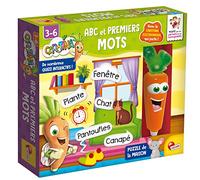 Lisciani - CAROTINA - ABC et Premiers Mots - Jeu Éducatif avec Stylo Parlant dès 3 Ans - Apprentissage de l’Alphabet et du Langage - Stimule l’Éveil et la Reconnaissance des Lettres et leur Usage
