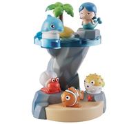 Lisciani - Carotina Baby - Happy Logic Ocean Life - Jeu Éducatif Bébé dès 10 Mois - Jeu d Encastrement Animaux de la Mer - Jouet Formes et Logique - Motricité Fine et Coordination Œil Main