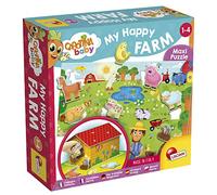 Lisciani - Carotina Baby Maxi Ferme - Jeu Éducatif Dès 1 An - Puzzle Animaux Avec Formes Auto-Correctives - Maison 3D - Éveil Sensoriel - Jeu Ludique - Idée Cadeau Enfant 1 An