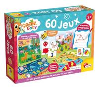 Lisciani - Carotina Baby - Pack de 60 Jeux - Activités Educatives pour Enfants dès 2 ans - Bingo, Puzzle, Associations logiques, Mémo, Kits de dessin - Puzzle Educatif - Apprentissage et Amusement