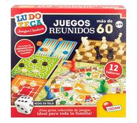 Lisciani Coffret De 60 Jeux De Société