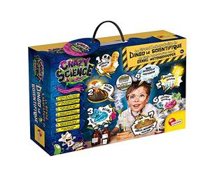 Lisciani - Crazy Science - Le Grand Laboratoire de Dingo - Dès 8 Ans | Jeu de Science et Observation - Kit Scientifique Éducatif - Esprit Critique et Créativité - 7 Expériences Originales