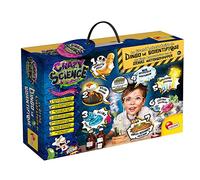 Lisciani - CRAZY SCIENCE - Le Grand Laboratoire de Dingo le Scientifique - 7 Expériences Originales pour Enfants dès 8 Ans - Jeu de Science et Observation - Kit Expériences Scientifiques Educatif