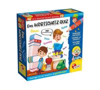 Lisciani DE66650 - Le Wortzschatz-Quiz Lire Écrire Jeu Éducatif École Allemand