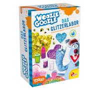Liscianigiochi WOOZLE GOOZLE LE LABORATOIRE DES GLITTANTS - Découvrez le côté cultivant de la science - Kit d'expérimentation pour débutants et enfants à partir de 8 ans