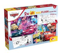 Puzzle MaxiFloor double face - Cars - LISCIANIGIOCHI - 2 x 60 pièces - Dès 4 ans