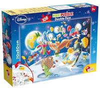 Lisciani Puzzle Mouse in Space Mickey & Friends MICKEY-48298 - Recto/verso 108 pièces - Multicolore