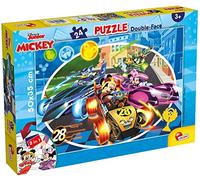Lisciani Puzzle Disney Mickey MICKEY-73986 Recto/Verso 24 pièces 50x35 cm Multicolore