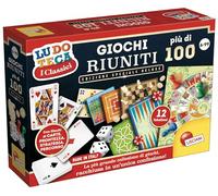 Lisciani – Jeux réunis 68791 – Ensemble de plus de 100 jeux de société – Boîte de luxe, Multicolore