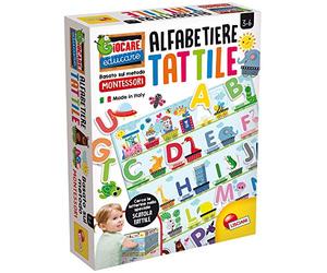 Lisciani Giochi Alphabet tactile, multicolore, 72446 - Version Italienne