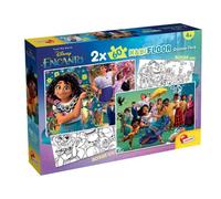 Lisciani Giochi- Disney Puzzle DF Maxifloor 2 x 60 Encanto 98163 Multicolore