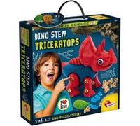 Lisciani Giochi- IM A Genius Dino Stem Triceratops, 92420, Non Applicable - 8008324092420