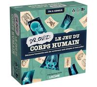 Lisciani - I'm a Genius Dr Quiz - Jeu du Corps Humain - Dès 6 Ans | Jeu Scientifique Anatomie - Quiz Organes, Muscles, Squelette, Systèmes - Apprentissage Ludique - Parties à Plusieurs Joueurs