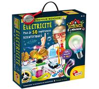 LISCIANI - I'm A Genius ELECTRICITE - Plus de 50 Expériences Scientifiques sur l'Electricité - Kit Scientifique avec Matériel Inclus - Jeu Educatif pour Enfants de 8,10,12 ans - Fabriqué en Italie