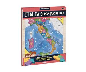 Lisciani - I'm a Genius Italia Supermagnétique, 105496, Multicolore