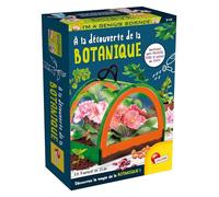 Lisciani - I'm a Genius - Kit de Jardinage et Botanique - Dès 7 Ans | À la Découverte de la Botanique - Cultivez dans une Serre Miniature - Plantes à Faire Pousser - Observation de la Croissance
