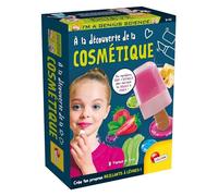 Lisciani - I'm a Genius - Kit Découverte de la Cosmétique - Dès 7 Ans | Kit Beauté DIY Enfants - Création de Brillants à Lèvres Parfumés - Ingrédients Naturels - Chimie des Cosmétiques et Attention