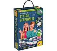 Lisciani - I'm a Genius - Laboratoire des Stylos Effaçables - Dès 7 Ans | Coffret Science Enfants - Activité Éducative Guidée - Chimie Amusante et Sûre - Encres à Faire Disparaître et Réapparaître
