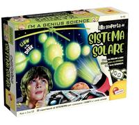 Lisciani - I'm a Genius Science à la Maison Astronomie, Planètes en Plastique Brillantes dans l'Obscurité, Multicolore, 97548