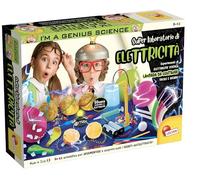LISCIANI- I'm a Genius Science à la Maison Électricite, Kit Ampoule, Pailles, Tube en Plastique, Ballons, Multicolore, 97524