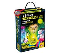 Lisciani - I'M A GENIUS SCIENCE - La Science Phosphorescente - Jeu Scientifique pour Enfants dès 8 Ans - Expériences Luminescentes et Phosphorescentes dans le Noir - Kit Complet Éducatif