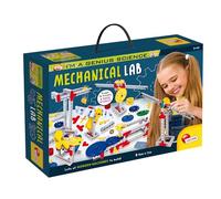 Lisciani - I'm a Genius Science - Laboratoire de Mécanique - Dès 7 Ans | Machines à Construire Soi-Même - Kit Scientifique et Éducatif - Expériences Guidées Étape par Étape - Systèmes Mécaniques