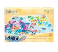 Lisciani Jeu De Société Parchis Et Oie Disney Stitch