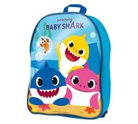Lisciani Jeux 1er âge - Baby Shark Sac à dos avec Baby Blocks Constructions 36 PCS - Jeu éducatif pour enfants à partir de 2 ans - 83770