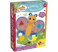 Lisciani - Jeux 1er Age - Carotina Baby - Papillons Formes et Couleurs - Jeu éducatif pour enfants à partir de 1 an - 72156 Multicolore