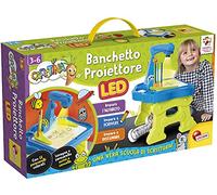 Lisciani Jeux - Carotte Banquet Projecteur LED École d'Écriture, Multicolore, 88614