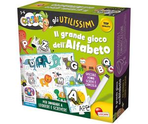 Lisciani Jeux - Carotte Le Grand Jeu de l'Alphabet