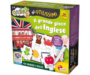 Lisciani Jeux - Carotte Le Grand Jeu de l'Anglais