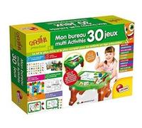 Lisciani - jeux educatifs - fr58723 - mon premier bureau multi activites 30 jeux G