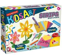 Lisciani Jeux- I'm a Genius Kids Art Strips And Create, 114153