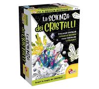 Lisciani Jeux I'm a Genius Pocket la Science des Cristaux, 100217