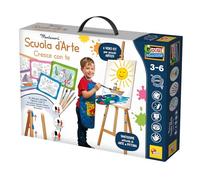 Lisciani Jeux- Jouer Éduquer Montessori école d'art grandit avec vous, 113835