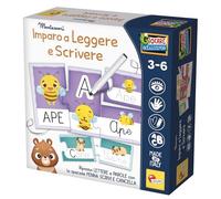 Lisciani Jeux Montessori J'apprends à Lire et à écrire, Multicolore, 100460