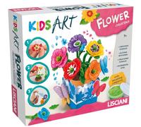 Coffret créatif - LISCIANI - Kids Art Créations Florales - Fleurs parfumées - Modelage créatif - Loisir manuel