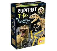Lisciani Kit T-Rex – déterre le bloc et construis le squelette – Jeu éducatif dès 7 ans