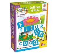 Lisciani Jeu éducatif Lettres et Mots – Apprendre à lire et écrire, 3-6 ans – Carotina