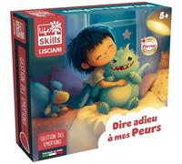 Lisciani - Life Skills - Dire Adieu à Mes Peurs Jeu Éducatif - Dès 5 Ans | Apprentissage de la Gestion des Peurs - Émotions à Nommer Ensemble - Concentration, Patience et Logique - Dialogue en Famille