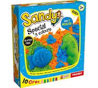 Lisciani LOISIRS CREATIFS - SANDY SABLE MAGIQUE AVEC MOULES-80823, 80823, Coloré