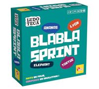Lisciani - Ludoteca Blabla Sprint - Jeu de Société de Mots et Catégories pour Adultes et Enfants dès 10 +Ans - Jeu d’Ambiance Rapidité et Réflexion - 200+ Catégories - 2 à 6 Joueurs