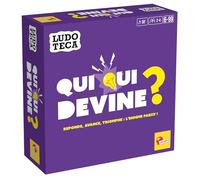 Lisciani - Ludoteca Qui Qui Devine - Jeu de Devinettes Enfant 6+ Ans - Jeu de Société Énigmes et Logique - Réflexion et Intuition - pour Jouer en Famille & Amis - 2 à 4 Joueurs