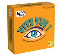 Lisciani - Ludoteca Vite Vue - Jeu d’Observation et de Rapidité pour Enfants dès 6 Ans - Jeu de Société Famille - Ambiance Visuel et Concentration - 167 Tuiles Illustrées - 2 à 5 Joueurs