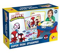 Lisciani - Bureau d'activités MARVEL SPIDEY Super Edugames - 10+ jeux éducatifs dès 2 ans